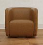 Estelle Leather Swivel Chair