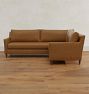 McNary Leather Sectional Arm Sofa