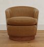 Roslyn Leather Swivel Chair