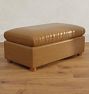 Roswell Leather Ottoman