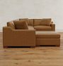 Sublimity Leather 6-Piece Sectional Sofa with Ottoman