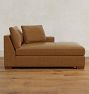 Sublimity Leather Chaise Sectional Component