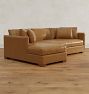 Wrenton Leather 2-Piece Chaise Sofa