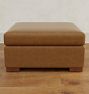 Wrenton Leather Ottoman