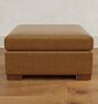 Wrenton Leather Ottoman