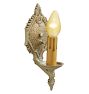 Vintage Art Deco Single Candle Sconce