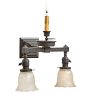 Pair of Vintage 3-Light Sconces