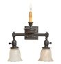 Pair of Vintage 3-Light Sconces