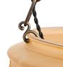 Vintage Classical Revival Gravity Hook Bowl Chandelier