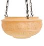 Vintage Classical Revival Gravity Hook Bowl Chandelier
