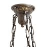 Vintage Classical Revival Gravity Hook Bowl Chandelier