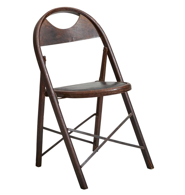 Vintage Art Deco Folding Chair