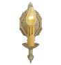 Vintage Art Deco Single Candle Sconce