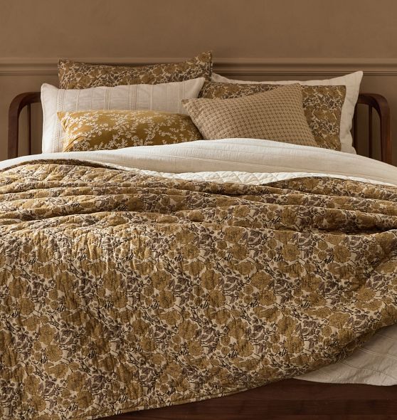 Sarina Ikat store Organic Duvet Cover & Shams - KING