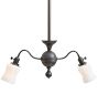 Antique Victorian 2-Light Pendant