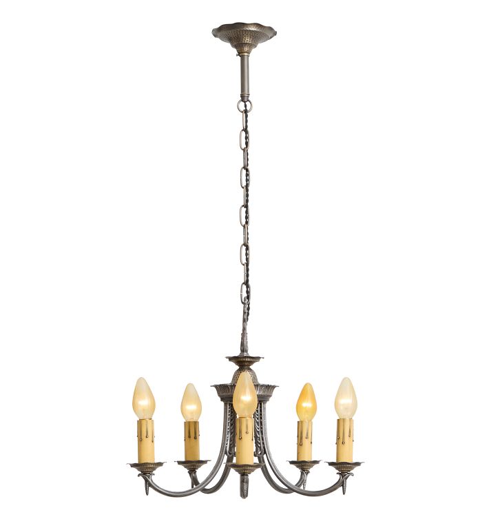 Vintage Romance Revival 5-Light Candle Chandelier