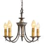 Vintage Romance Revival 5-Light Candle Chandelier