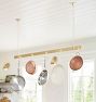 Emery Ceiling Pot Rack Bar