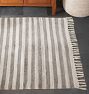 Heathered Stripe Indoor/Outdoor Flatweave Rug