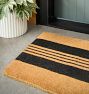 Horizontal Stripe Coir Doormat