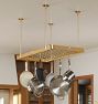 Emery Ceiling Grid Frame Pot Rack