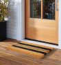 Horizontal Stripe Coir Doormat