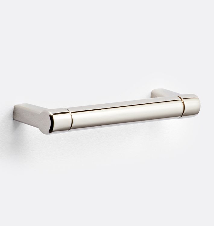 Blair Drawer Pull, Polished Nickel - 4" Centre-to-Centre