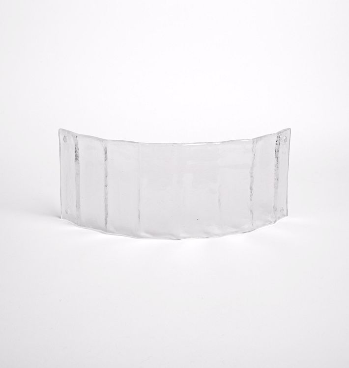 Small Fluted Glass