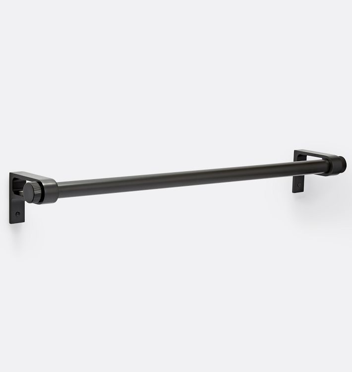OPEN BOX West Slope Single 24" Towel Bar, Oil-Rubbed Bronze