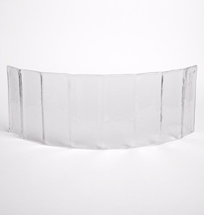 Large Fluted Glass