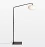 Damon Overarching Lamp - Opal Glass Shade - Oil-Rubbed Bronze