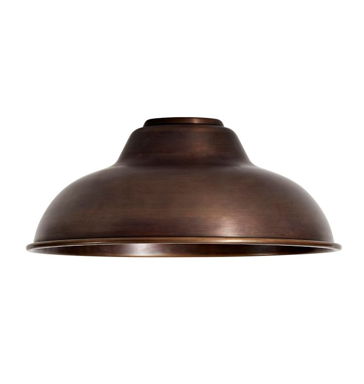 Carson 12" Dome Shade, Copper Penny