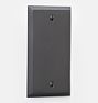 Lewis Single Blank Switchplate, Oil Rubbed Bronze