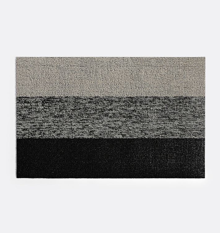 Chilewich Marbled Stripe Mat, 18" x 28", Neutral