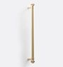 Phase Out Rigdon Appliance Pull - 12" - Unlacquered Brass