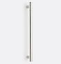 Barker Appliance Pull, 12" - Polished Nickel