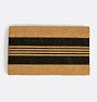 Horizontal Stripe Coir Doormat - 18" x 30"