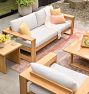 Polson Teak Outdoor Sofa