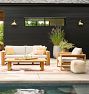 Patchwork Indoor/Outdoor Pouf