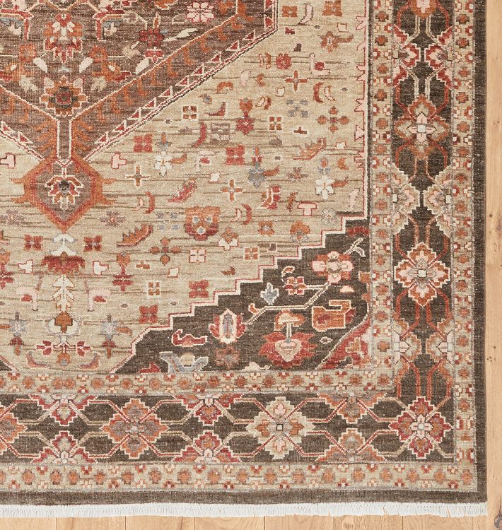 Fawn Hand-Knotted Rug
