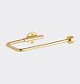 Patton Towel Ring, Aged Brass