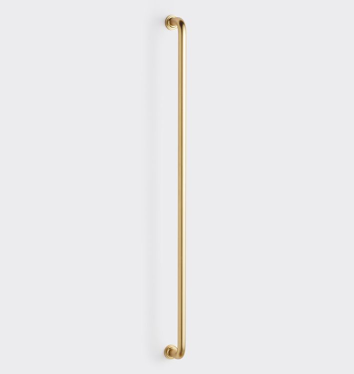 Ansel Door Pull, 30" - Aged Brass