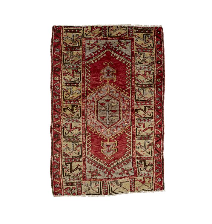 Hand-Knotted Turkish Rug