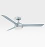 56" Xeno LED Ceiling Fan - Silver with Silver Blades