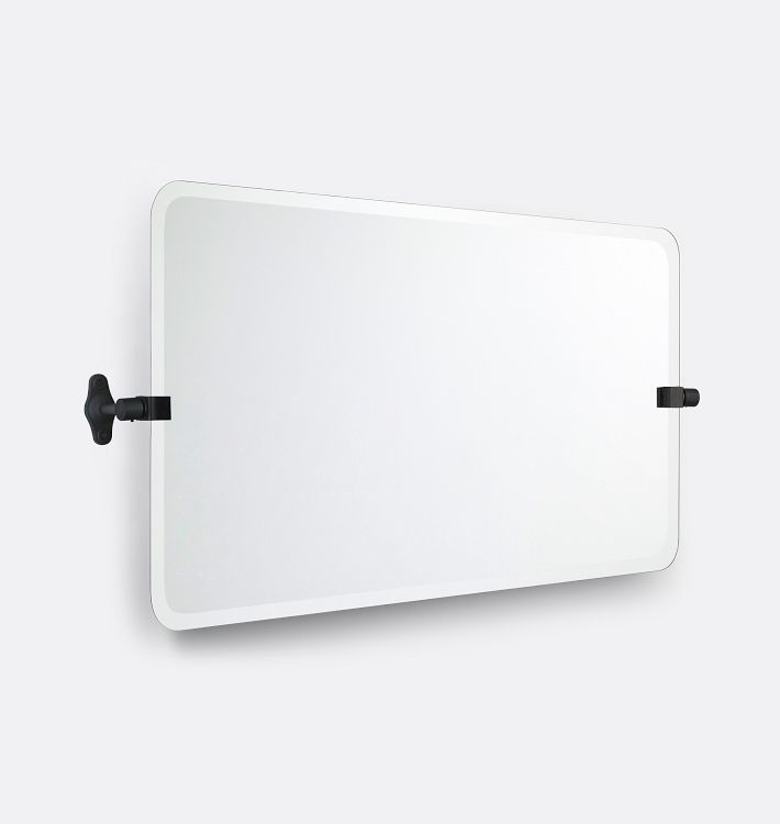 Tolson Frameless Wide Rectangle Pivot Mirror