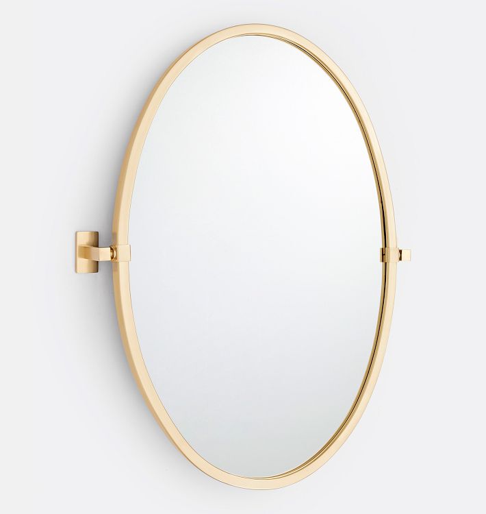Yaquina Oval Pivot Mirror