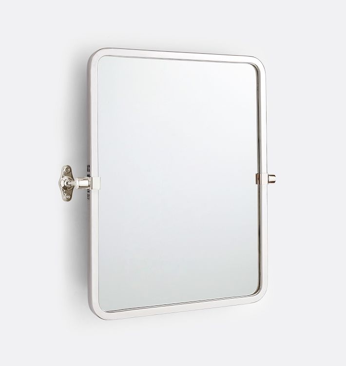 Tolson Rounded Rectangle Pivot Mirror