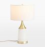 Carnes Alabaster Accent Lamp - Brushed Satin Brass