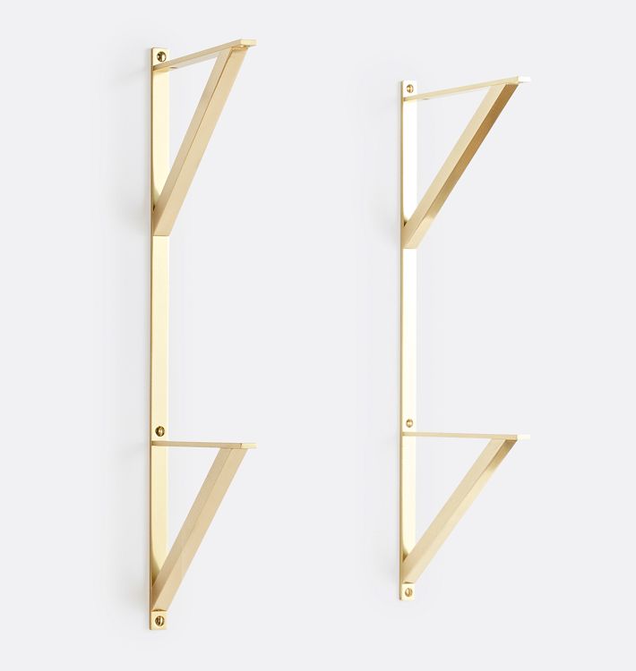 Multi Double Shelf Bracket Set of 2