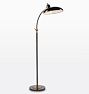 Bruno Floor Lamp Aged Brass & Bronze